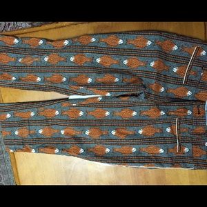 Anthropologie gorgeous fish pants